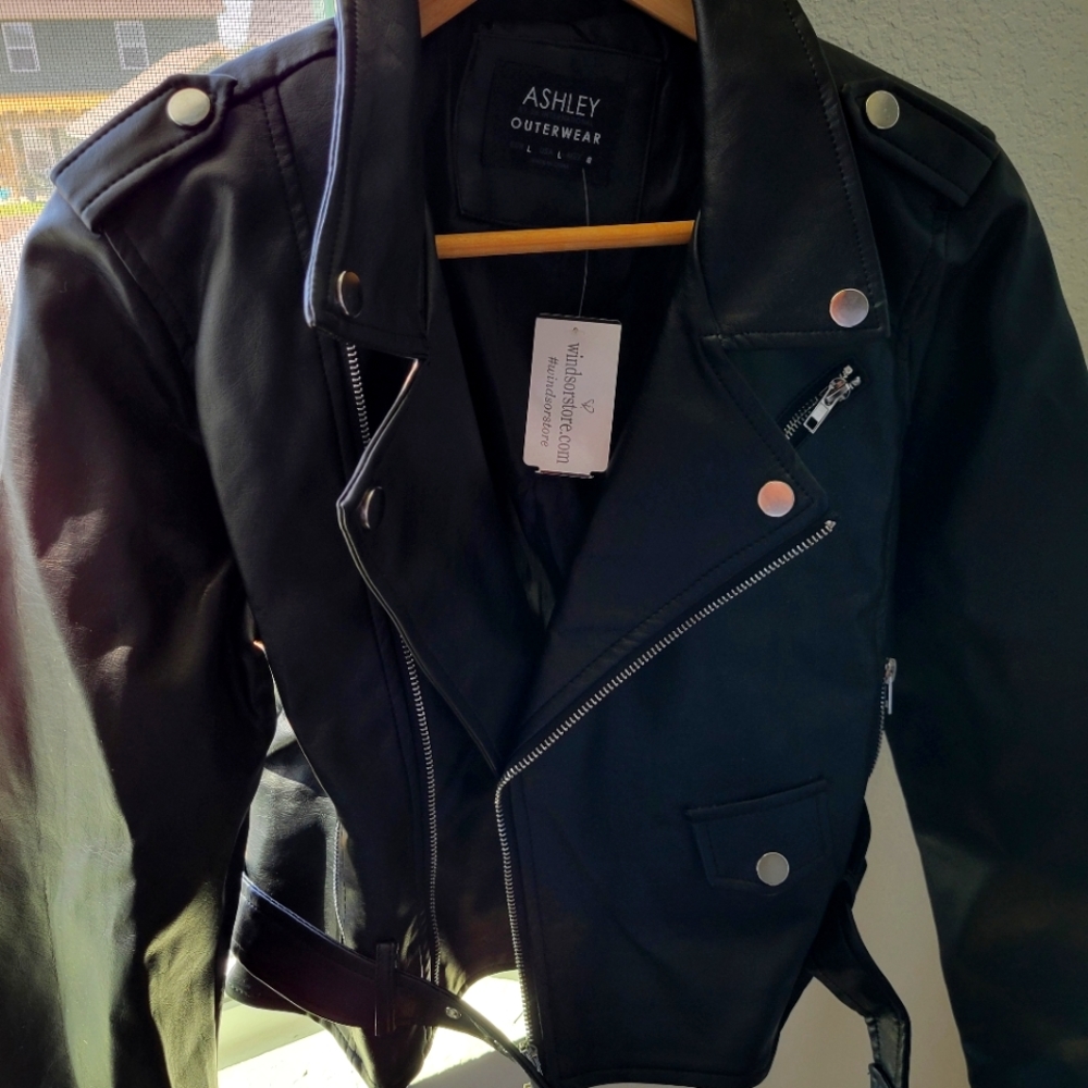 COPY - COPY - Moto Faux Leather Jacket